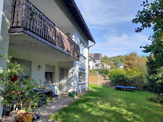 Jede Wohnung mit Balkon oder Terrasse
