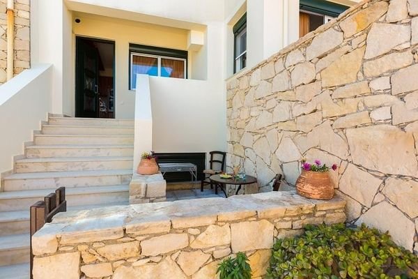 Kreta, Panormos: Apartment mit Meerblick in einer Wohnanlage zu verkaufen