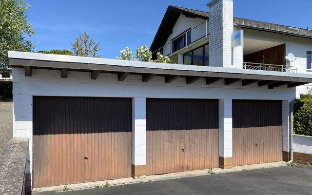 Außenansicht Garagen