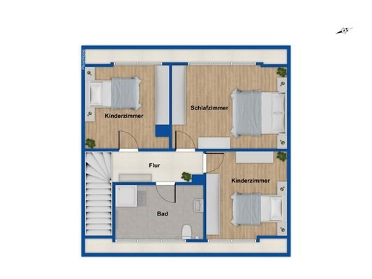 Grundriss Dachgeschoss