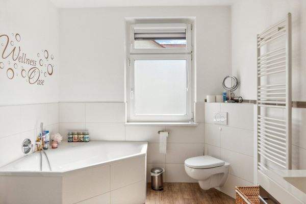 Vollbad im Obergeschoß