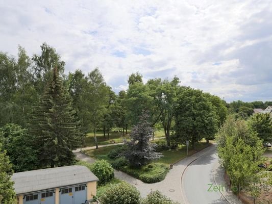 Blick aus dem Küchenfenster