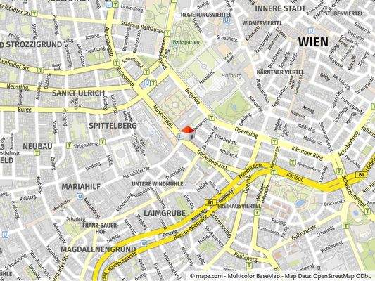 Geolyzer Kartenausschnitt