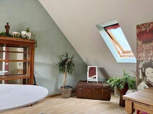 Studio im Dachgeschoss