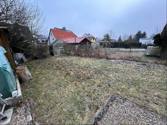 Garten hinter dem Haus