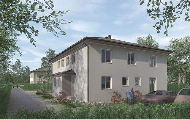 Visualisierung - Blick Richtung Straße