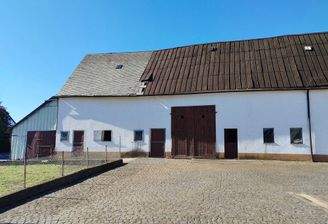 Ansicht Ställe, Scheune, Lager