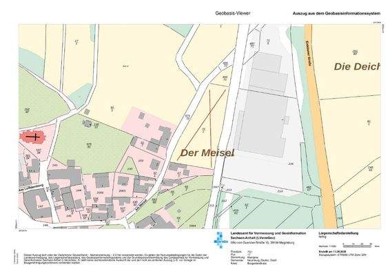 20250811 Auszug aus dem Liegenschaftskataster