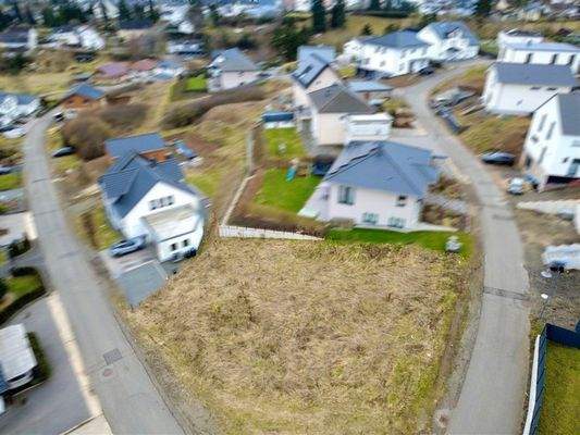 Grundstück / moderne Nachbarschaft 