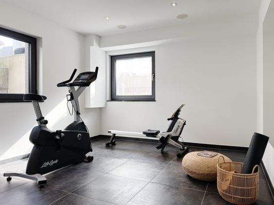 Fitnessraum im Untergeschoss