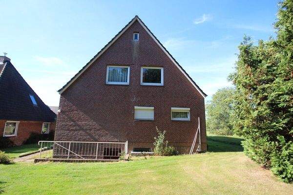 rückwärtige Hausansicht (Nord-Ost-Ausrichtung)