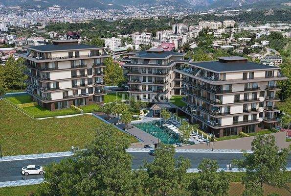 Elegant Apartments 500 M from the Sea in Alanya