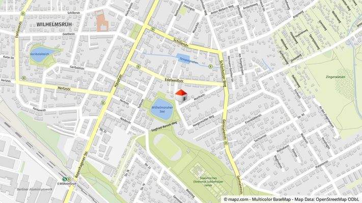 Geolyzer Kartenausschnitt