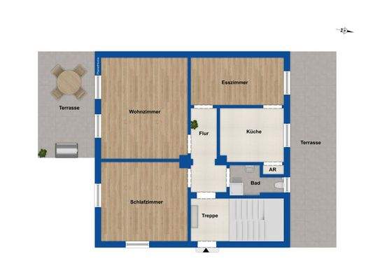 Grundriss Erdgeschoss