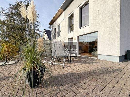 Herrlich große Terrasse