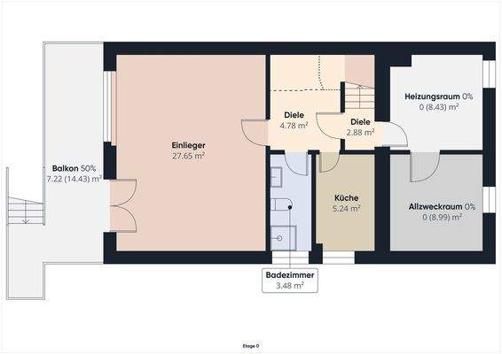 Grundriss Untergeschoss