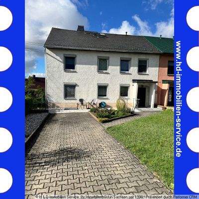 Blick Doppelhaushälfte