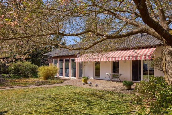 Bungalow I, Terrasse