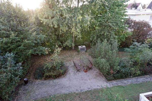 Blick von Ihrem Balkon