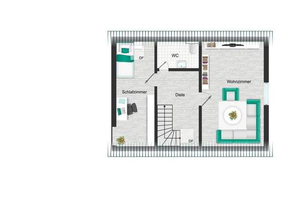 Grundriss Obergeschoss