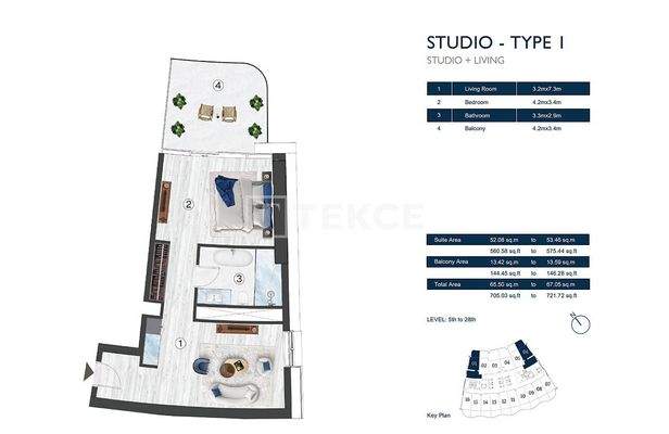 Beachfront Apartments Near Al Marjan Island in RAK