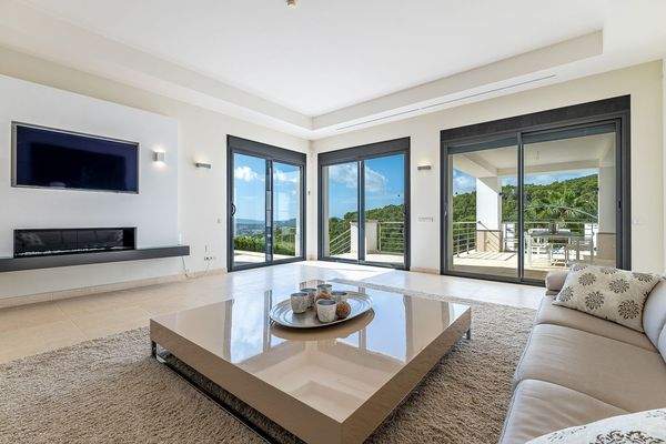 Living area in vilal in Costa d'en Blanes