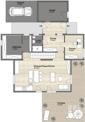 Grundriss Erdgeschoss