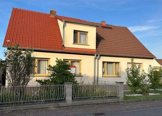 Vorderansicht Doppelhaus