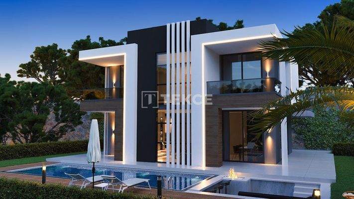 Detached Villas with Smart Home System in Alanya Kargıcak