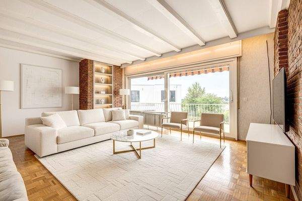 Lichtdurchfluteter Wohnbereich | Visualisierung