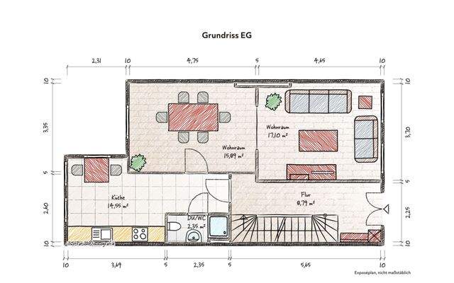 Grundriss Erdgeschoss