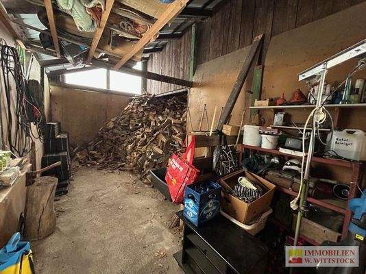 Carport-Holzschuppen