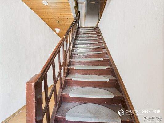 Treppenaufgang Dachgeschoss