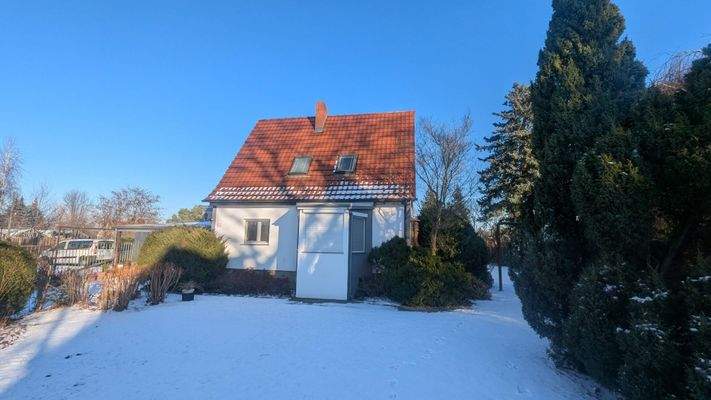 Ansicht des Wohnhaus