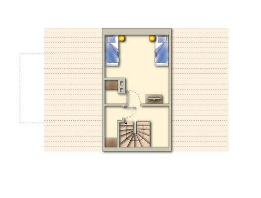 Grundriss Spitzboden