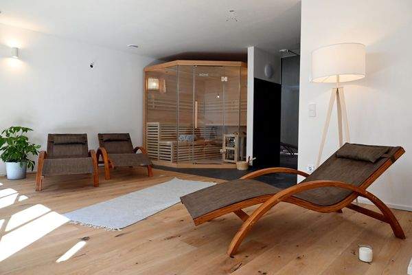 Wellnessbereich im Untergeschoss