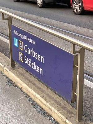 Stadtbahn vor der Tür!