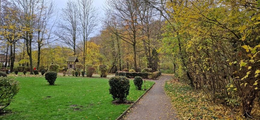 Park vor der Tür