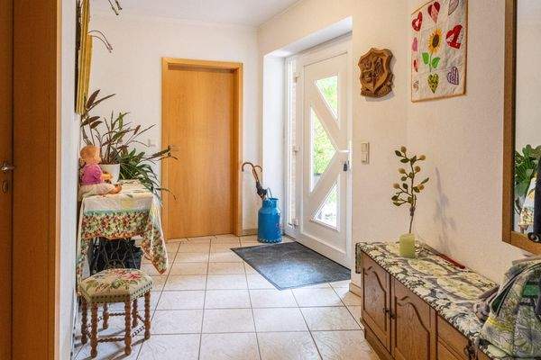 Hauseingang Bungalow