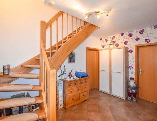 Treppe in Dachgeschoss