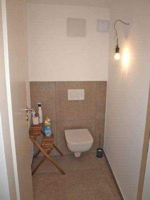 Toilette im Obergeschoss