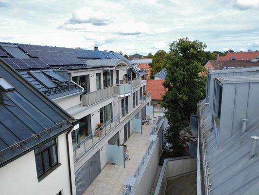 Ansicht Balkon Rückseite