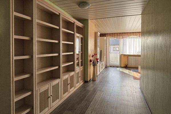 offene, helle Wohndiele