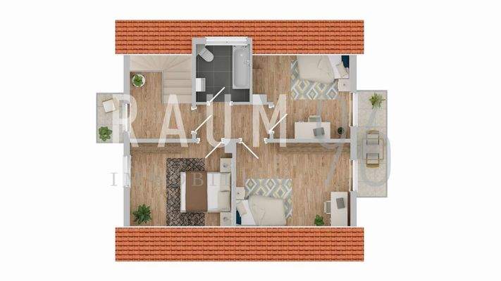 Grundriss Dachgeschoss