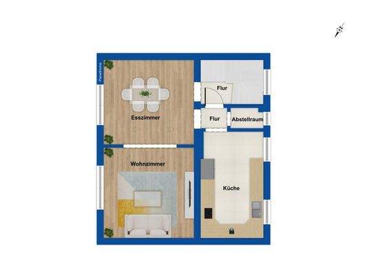 Grundriss 1. Obergeschoss