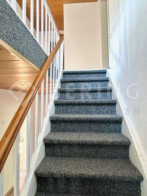 Treppe ins Dachgeschoss