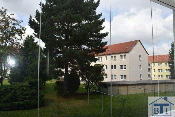 vollverglaster Balkon