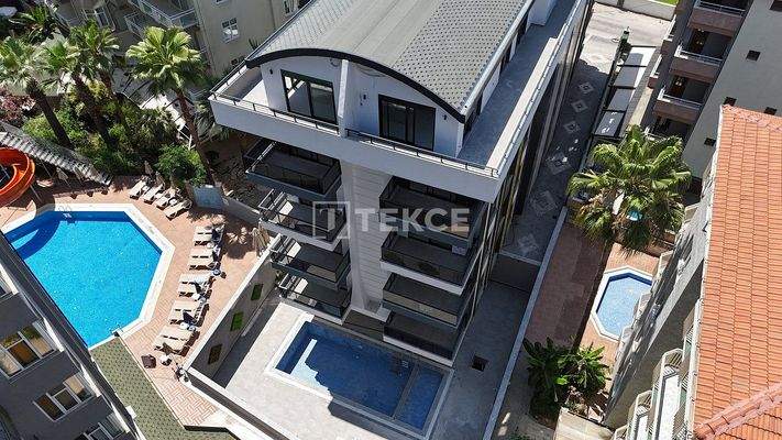 Stylishly Designed Apartments Close to Social Amenities in Alanya