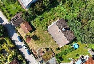 Draufsicht grüner Rahmen