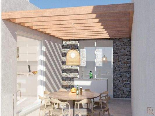 Kreta, Schisma Eloundas: Exklusives Grundstück mit Meerblick und Baugenehmigung zu verkaufen